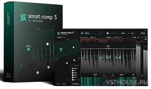 Sonible - smartcomp 3 v1.0.0 VST, VST3, AAX х64 [R2R]
