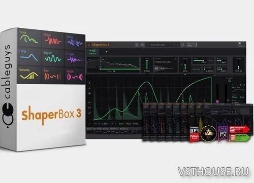 Cableguys - ShaperBox v3.6.2 VST, VST3, AAX x64 [CE-V. R]