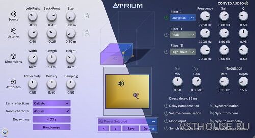 Convex Audio - Atrium v1.2.0 VST3 x64 [MOCHA]