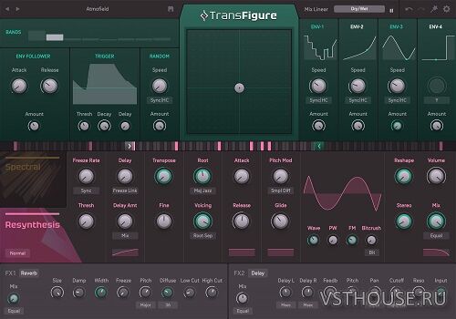 Sugar Bytes - Transfigure v1.0.1 VST, VST3, AAX,SAL x64