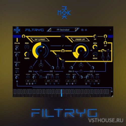 MOK - Filtryg v1.0.6 VST3, AAX x86 x64 [MOCHA]
