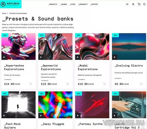 Arturia - Sound Banks 2026.1 Updates Only (SOUNDBANK) V.R
