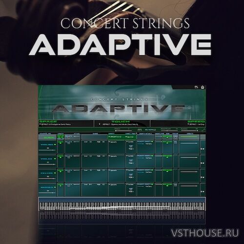 Kirk Hunter Studios - Concert Strings Adaptive (KONTAKT)