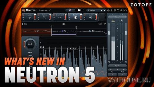 iZotope - Neutron 5 v5.2.0 VST3, AAX x64 [R2R]