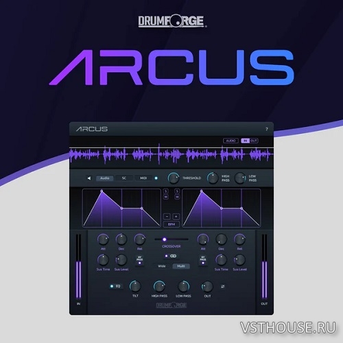 Drumforge - Arcus v1.0.4 VST3, AAX х64 [SEnki]