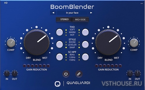 Quagliardi Pro Audio - BoomBlender Pro v1.0.2 VST3, AAX х64