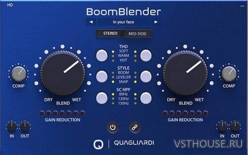 Quagliardi Pro Audio - BoomBlender v1.0.1 VST3, AAX х64 [SEnki]