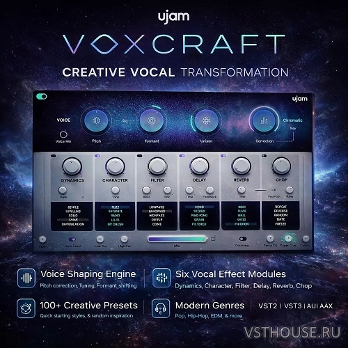 UJAM - VOXCRAFT v1.0.0 VST, VST3, AAX x64 [R2R]