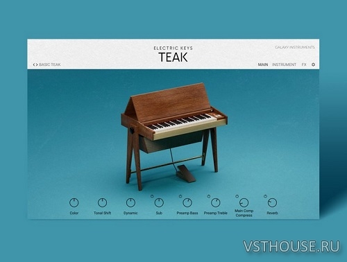 Native Instruments - Electric Keys Teak (KONTAKT)