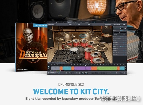 Toontrack - Drumopolis SDX (SOUNDBANK)
