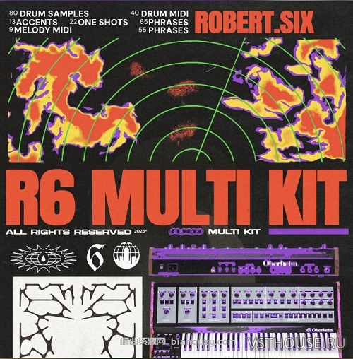 Robert6 - R6 Multi Kit (MiDi, WAV) Robert6 - R6 Multi Kit (MiDi, WAV)