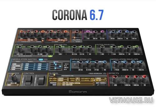 DiscoDSP - Corona v6.7.0 VSTi, VSTi3, AAX x64 [R2R]