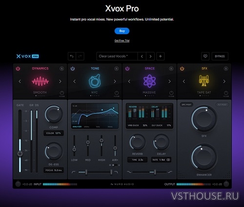 Nuro Audio - Xvox Pro v1.5.2 VST3, AAX x64 [R2R]