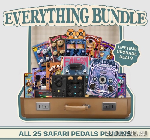 Safari Pedals - Everything Bundle v2025.12.11 VST3, AAX x64 Safari Pedals - Everything Bundle v2025.12.11 VST3, AAX x64