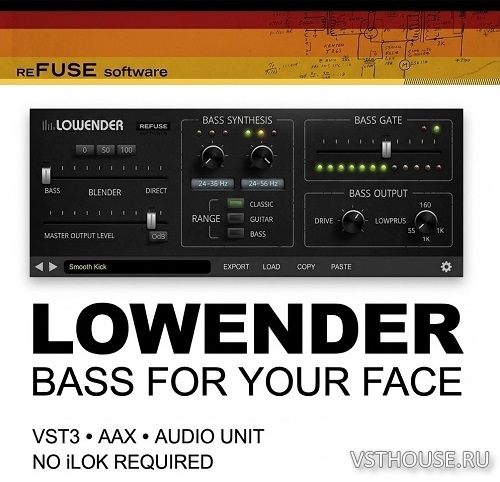 ReFuse Software - Lowender v1.6.0.1 VST3, AAX x64 [R2R]