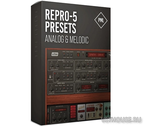Production Music Live - Repro-5 Preset Pack Analog and Melodic