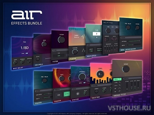 AIR Music Technology - Effects Bundle 2025 VST, VST3, AAX