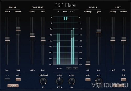 PSPaudioware - PSP Flare v1.1.0 VST, VST3, AAX х64 [R2R]
