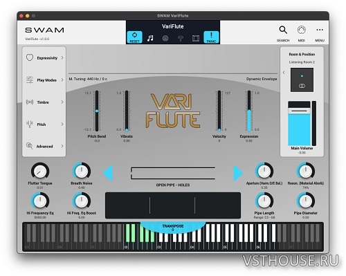 Audio Modeling - SWAM VariFlute v1.2.1