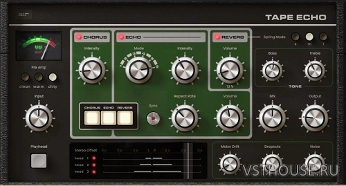 AIR Music Technology - Tape Echo v1.0.0.70 VST, VST3, AAX x64 AIR Music Technology - Tape Echo v1.0.0.70 VST, VST3, AAX x64