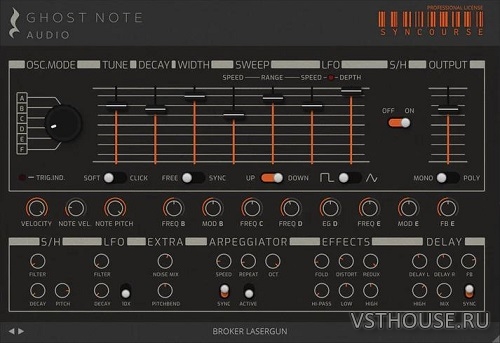 Ghost Note Audio - Syncourse v1.2.6 VSTi3, AU WiN.MAC x64