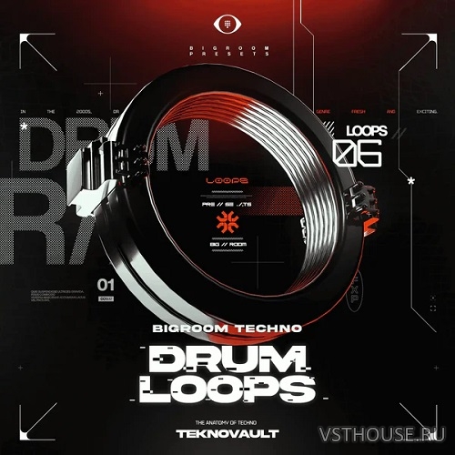 Teknovault - Bigroom Techno - Drum Loops Vol.1 (WAV)