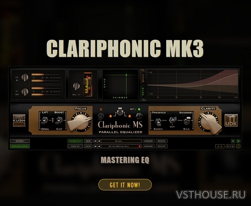 Kush Audio - Clariphonic MK3 v1.0.1 VST3, AAX x64 Kush Audio - Clariphonic MK3 v1.0.1 VST3, AAX x64