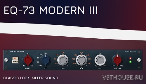 Final Mix Software - EQ-73 MODERN III v.3.0.0 VST, VST3, AAX x64 - эквалайзер 