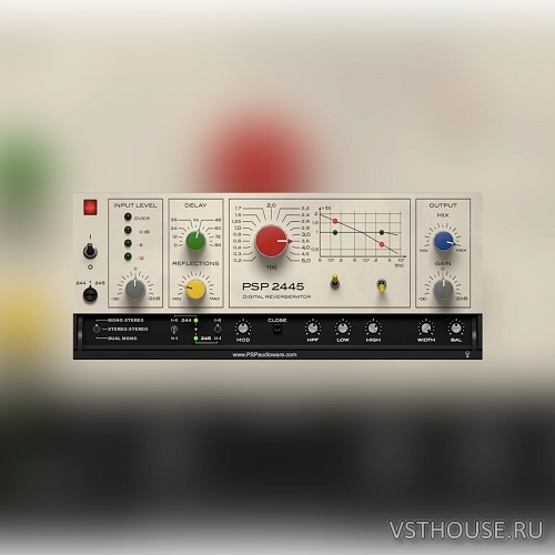 PSPaudioware - PSP 2445 v1.4.0 VST, VST3, AAX x64 [R2R] - ревербератор 