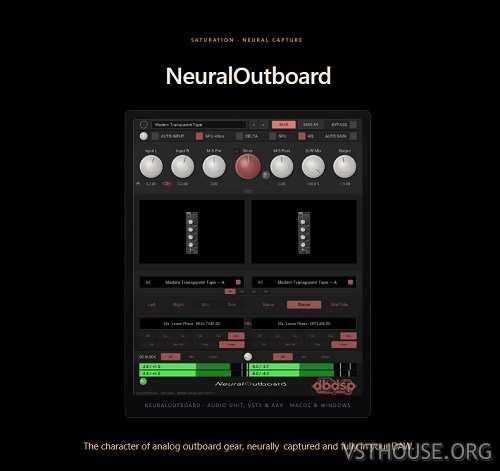 dbdsp - NeuralOutboard v 3.2.3 VST3, AAX, AU x64 [V.R]