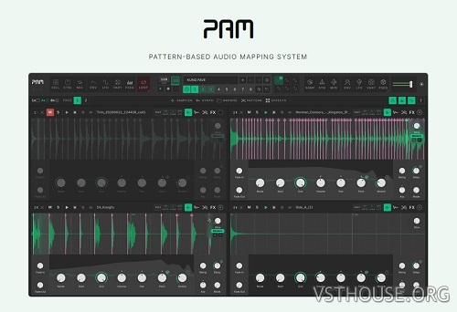 Скачать MAP Audio - PAM 1.7.1 STANDALONE, VSTi3, CLAP x64 [R2R] - сэмплер 