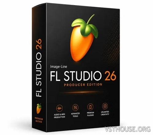 Скачать Image-Line - FL Studio Producer Edition v26.1.6 [5639] - All Plugins Edition + Optional Features [R2R, AUDIOWAREZ] [15.09.2026] - секвенсор 