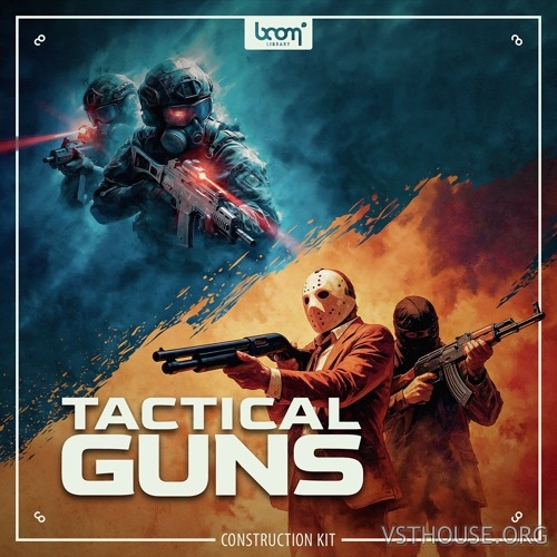 Boom Library - TACTICAL GUNS DESIGNED (WAV)