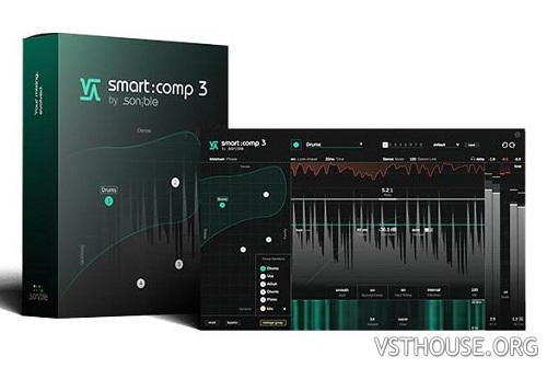Sonible - Smart Comp 3 v.1.0.2 VST, VST3, AAX x64 [R2R]