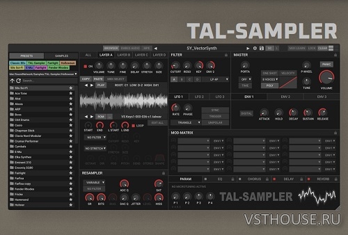 Togu Audio Line - TAL-Sampler v.4.9.5 Togu Audio Line - TAL-Sampler v.4.9.5