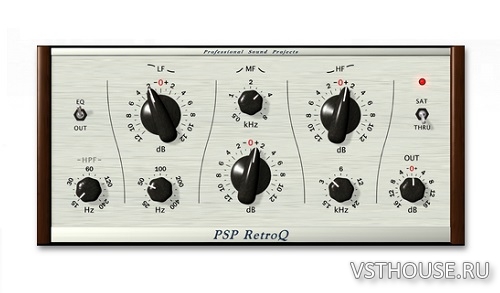 PSPaudioware - PSP RetroQ v.1.9.0 VST, VST3, AAX x64