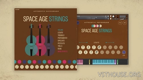 Authentic Soundware - Space Age Strings (KONTAKT)
