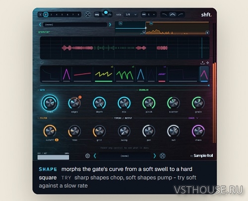 SampleRoll - SHIFT v1.1.3 VST3, Standalone x64 [MOCHA]