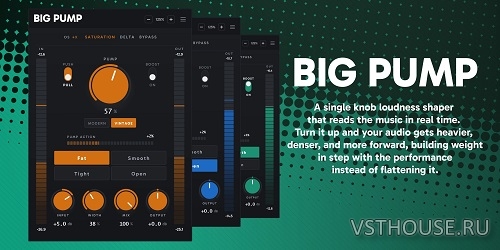 Big Man Labs - Big Pump v 1.1.1 VST3, AAX, CLAP x64