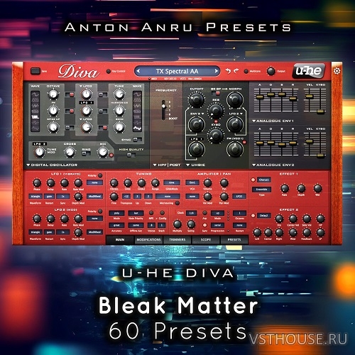 Anton Anru - U-He Diva - Bleak Matter (SYNTH PRESET) Anton Anru - U-He Diva - Bleak Matter (SYNTH PRESET)