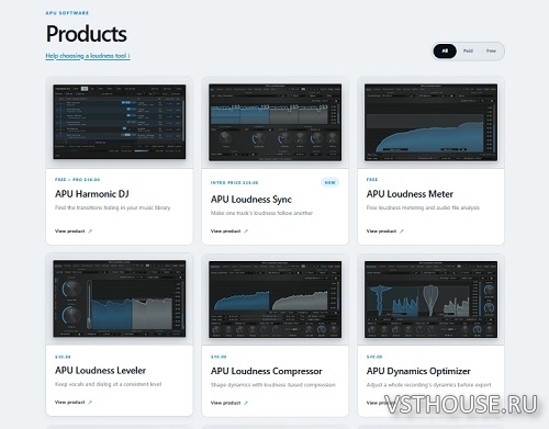 APU Software - APU Loudness Series v6.0.3 STANDALONE, VST, VST3, AAX