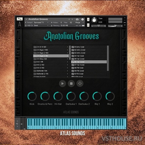 Sonic Market - Anatolian Grooves (WAV) Sonic Market - Anatolian Grooves (WAV)