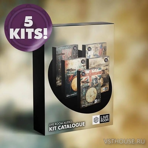 Live room audio - The kit catalogue (wav, tci)