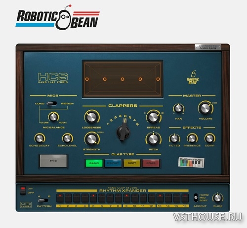 Robotic Bean - Hand Clap Studio 1.4.0 VSTi3, AAX x64 Robotic Bean - Hand Clap Studio 1.4.0 VSTi3, AAX x64