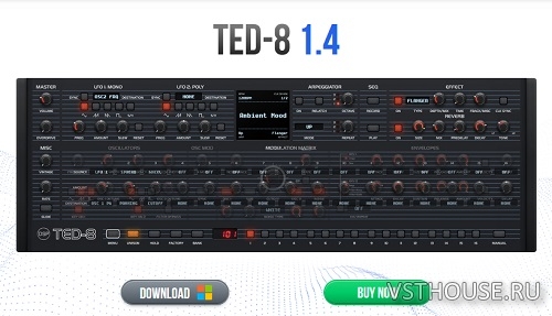 DiscoDSP - TED-8 v 1.3.2 STANDALONE, VSTi, VSTi3, AAX DiscoDSP - TED-8 v 1.3.2 STANDALONE, VSTi, VSTi3, AAX