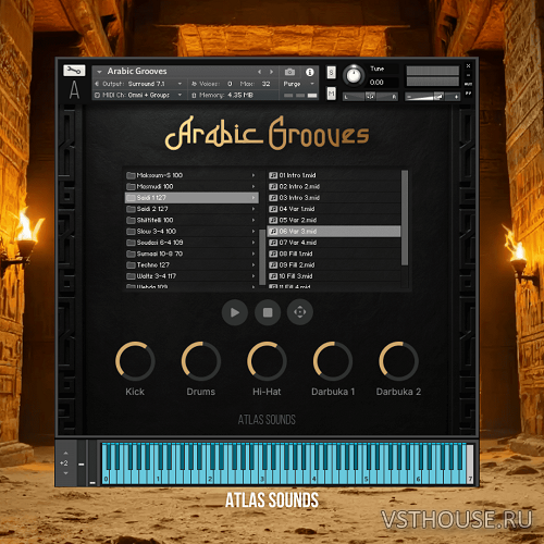 Sonic Market - Arabic Grooves (WAV)