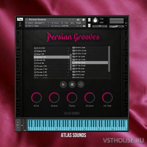 Sonic Market - Persian Grooves (WAV) Sonic Market - Persian Grooves (WAV)